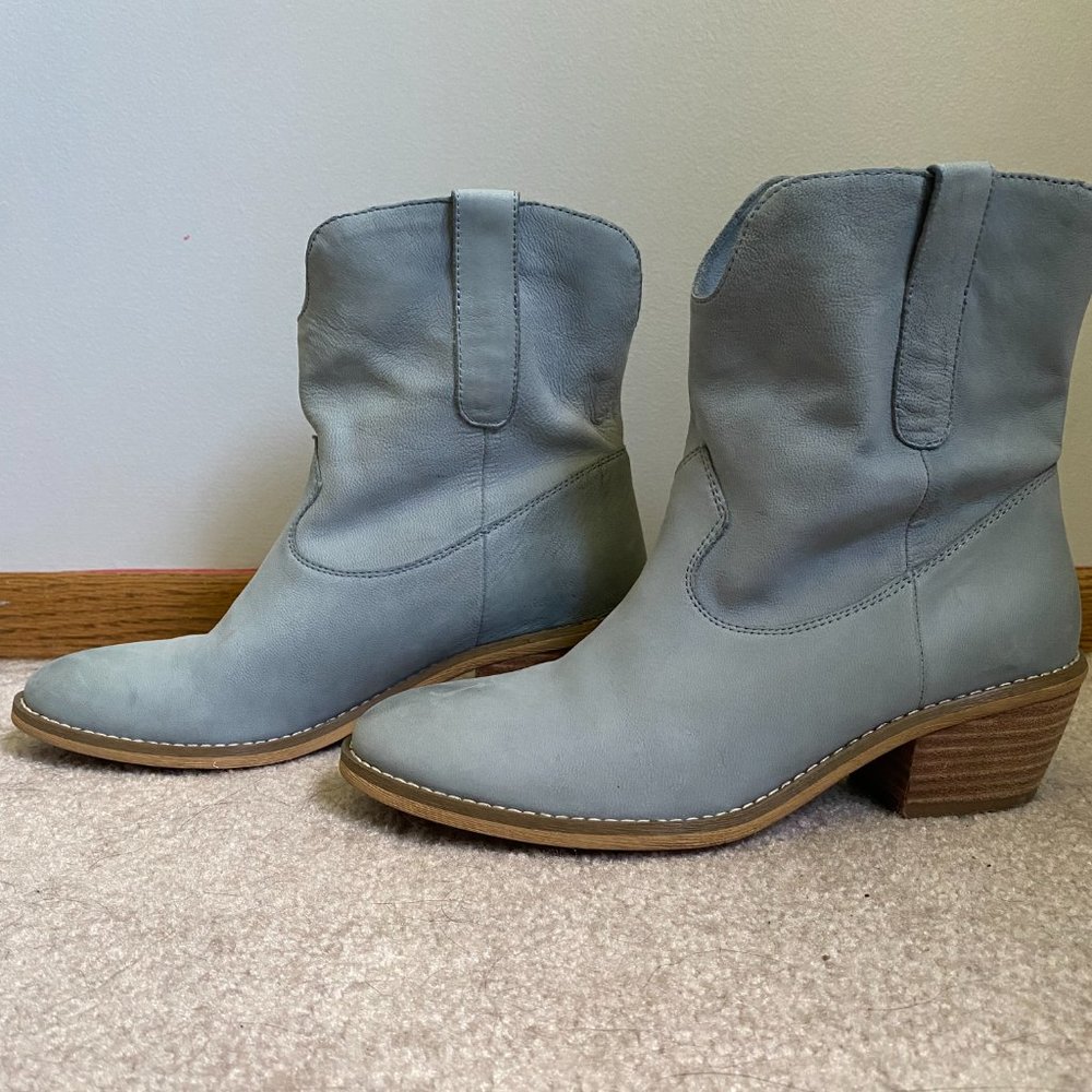 Blue Ankle Boots - Crown Vintage - Picture 8 of 8